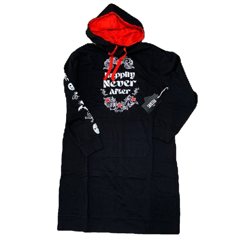 Torrid Disney Villains Happily Never After Hooded Dress - 1X - 14/16 - NEW